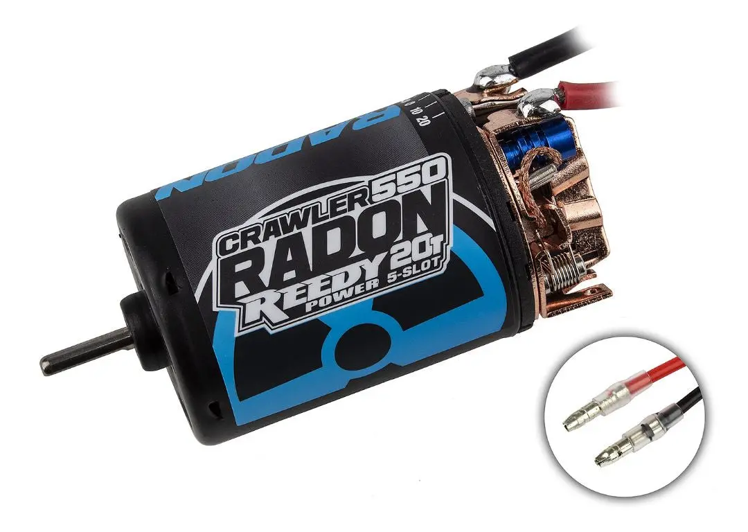Reedy Radon2 Crawler 550 Brushed Motor: 20T (1100Kv) 1