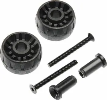 Arrma Composite Wheelie Bar Wheels: 3S 1