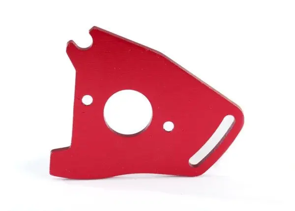 Traxxas Motor Plate: 1/10 4X4 (Red) 1