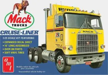 Amt 1/25 Mack Cruise-Liner Semi Tractor Model Kit 1