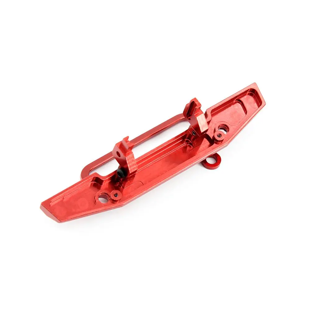 Hobby Details Aluminum Front Bumper: Trx-4M Defender (Red) 1