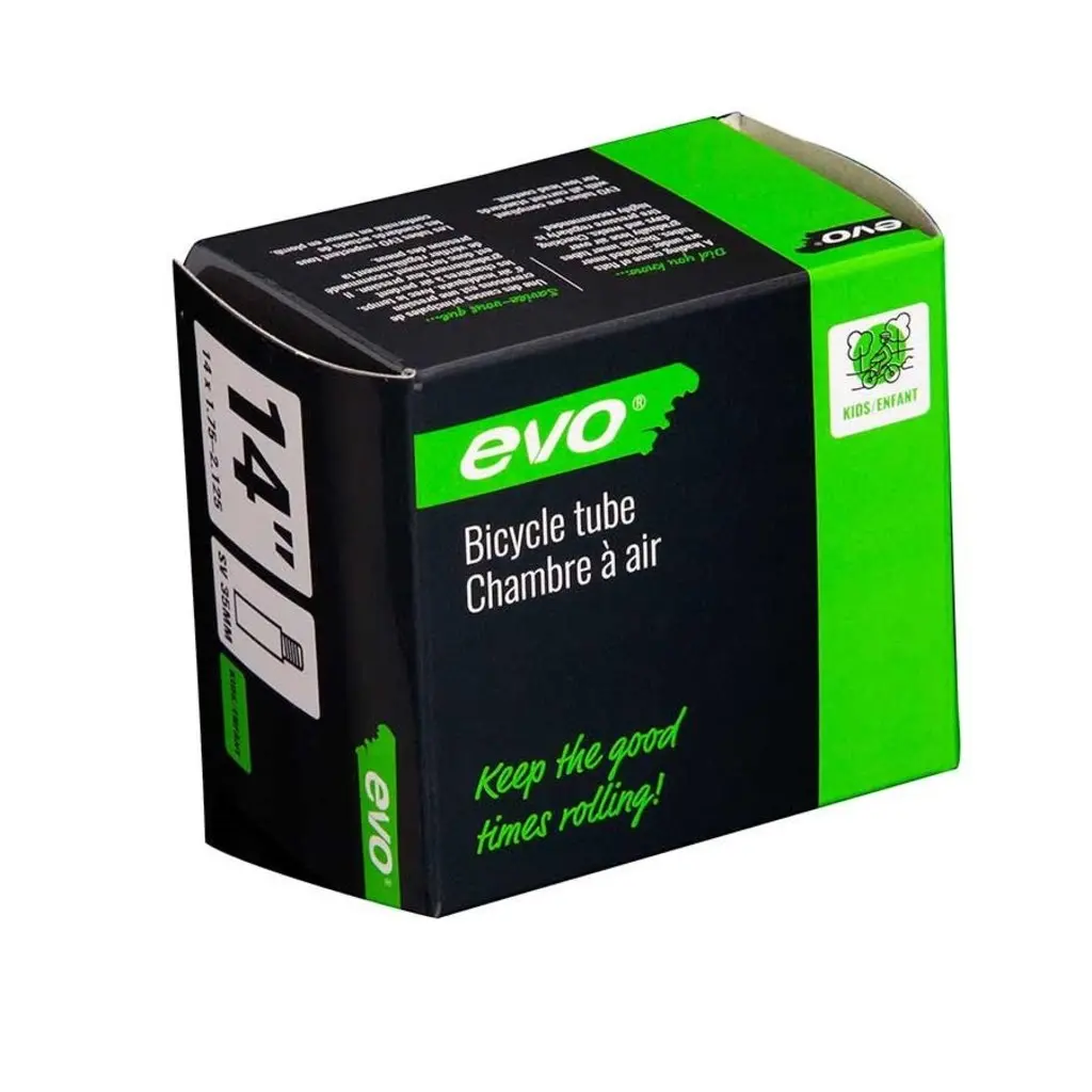 Evo Bicycle Tube 14" X 1.75-2.125” Sv 1