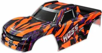 Traxxas Prepainted Body: Hoss 4X4 Vxl (Orange) 1