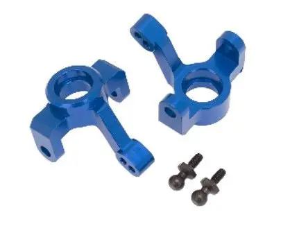 Hobby Details Aluminum Front Steering Knuckle: 1/18 Teton (Blue) 1