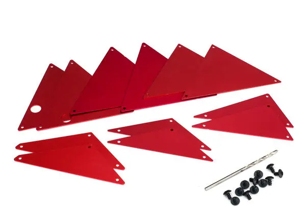 Traxxas Tube Chassis Panels: Udr (Red) 1