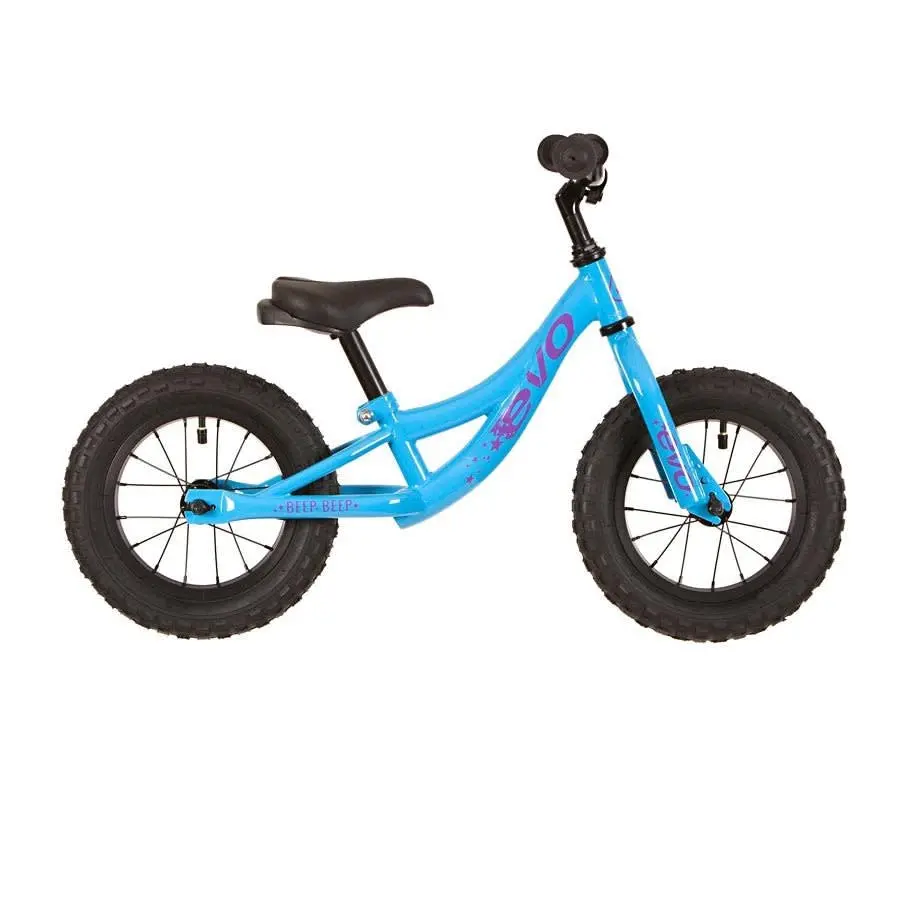 Evo Beep Beep Push Bike 12-1/2” Mo Better Blue 1