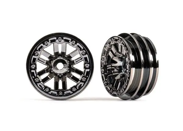 Traxxas 1.0” Wheels Trx-4M (Black Chrome) 1