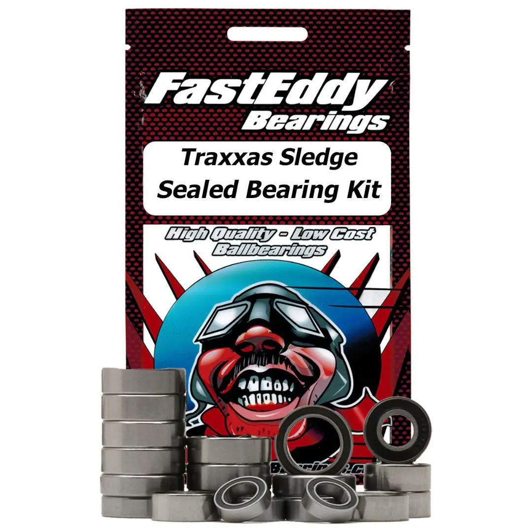 Fast Eddy Sealed Bearing Kit: Traxxas Sledge 1