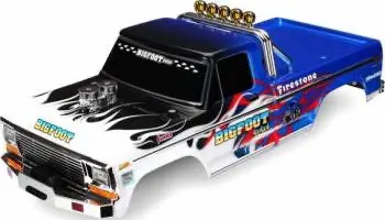 Traxxas Body Bigfoot Flame (Painted/Decals) 1