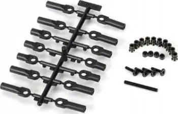 Pro-Line Hard Anodized Pivot Ball And Rod End Set: Pro-2/Mt/Slash 2Wd 1