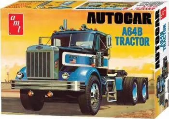 Amt 1/25 Autocar A64b Semi Tractor Model Kit 1