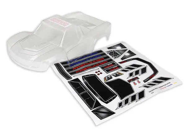 Traxxas Latrax Prerunner Clear Body W/Decals 1