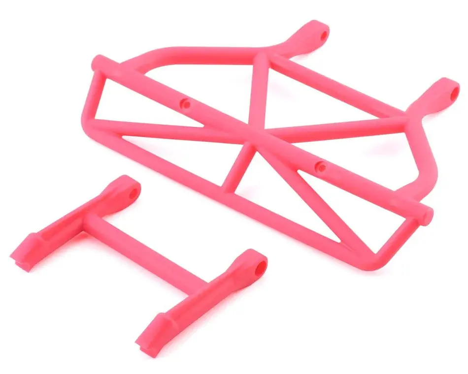 Traxxas Rear Bumper With Mount (Pink) 1