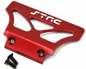 Strc Aluminum Front Bumper Traxxas 2Wd (Red) 1