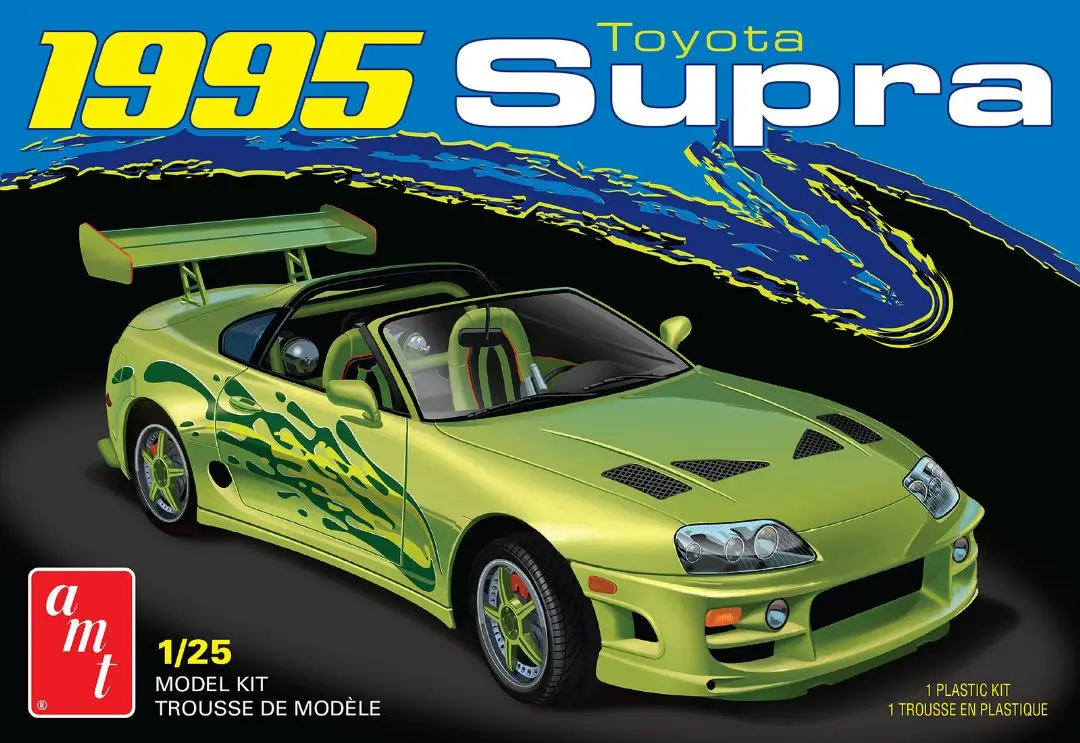Amt 1/25 1995 Toyota Supra 2T Model Kit 1