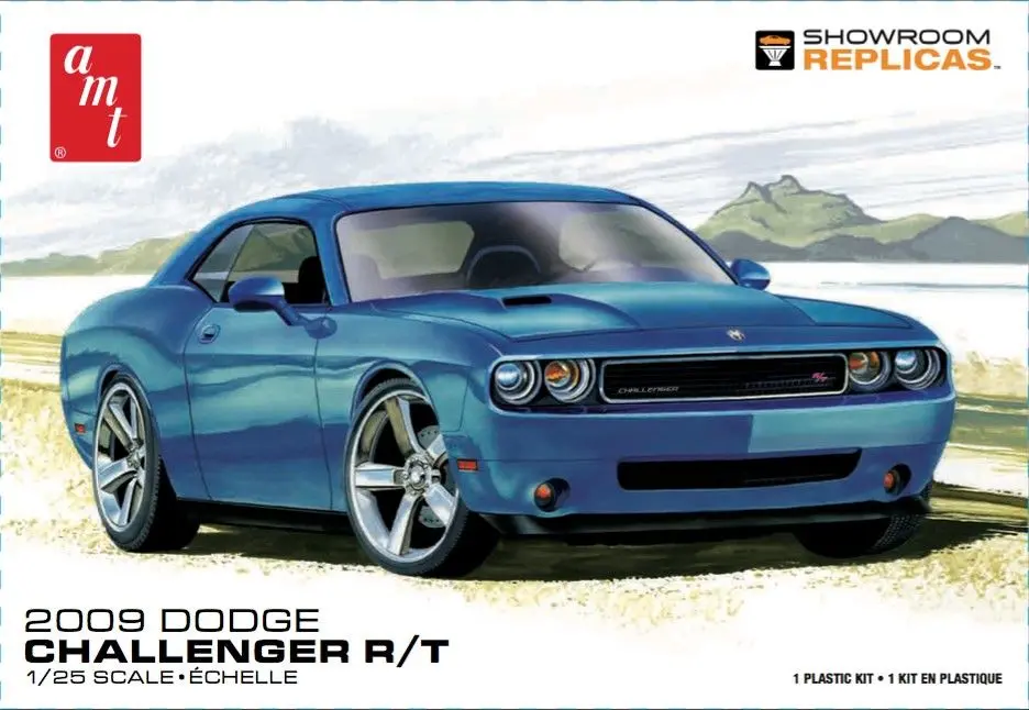Amt 1/25 2009 Dodge Challenger R/T Model Kit 1