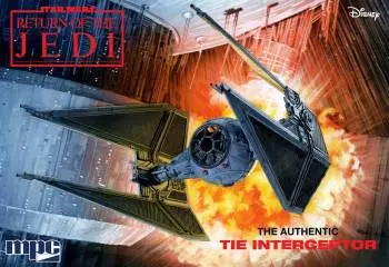 Mpc 1/48 Star Wars Return Of The Jedi Tie Interceptor Model Kit 1