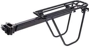 Evo Backcountry Pannier Seatpost Rack (Black) 1