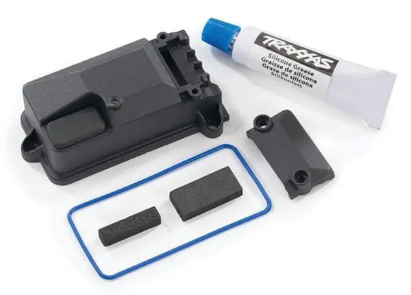 Traxxas Reciever Box Cover W/Seals For Tra8224 Bec Box 1