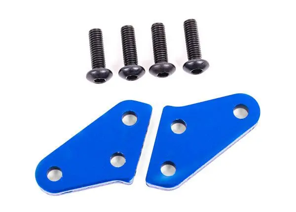 Traxxas Aluminium Steering Block Arms: Sledge (Blue) 1
