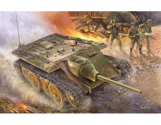 Trumpeter 1/35 German E-10 Tank Model Kit 1