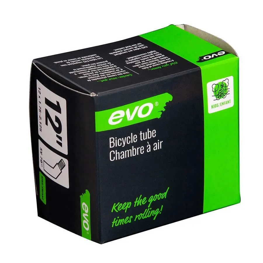 Evo Bicycle Tube 12” X 1.75-2.125 S/V 1