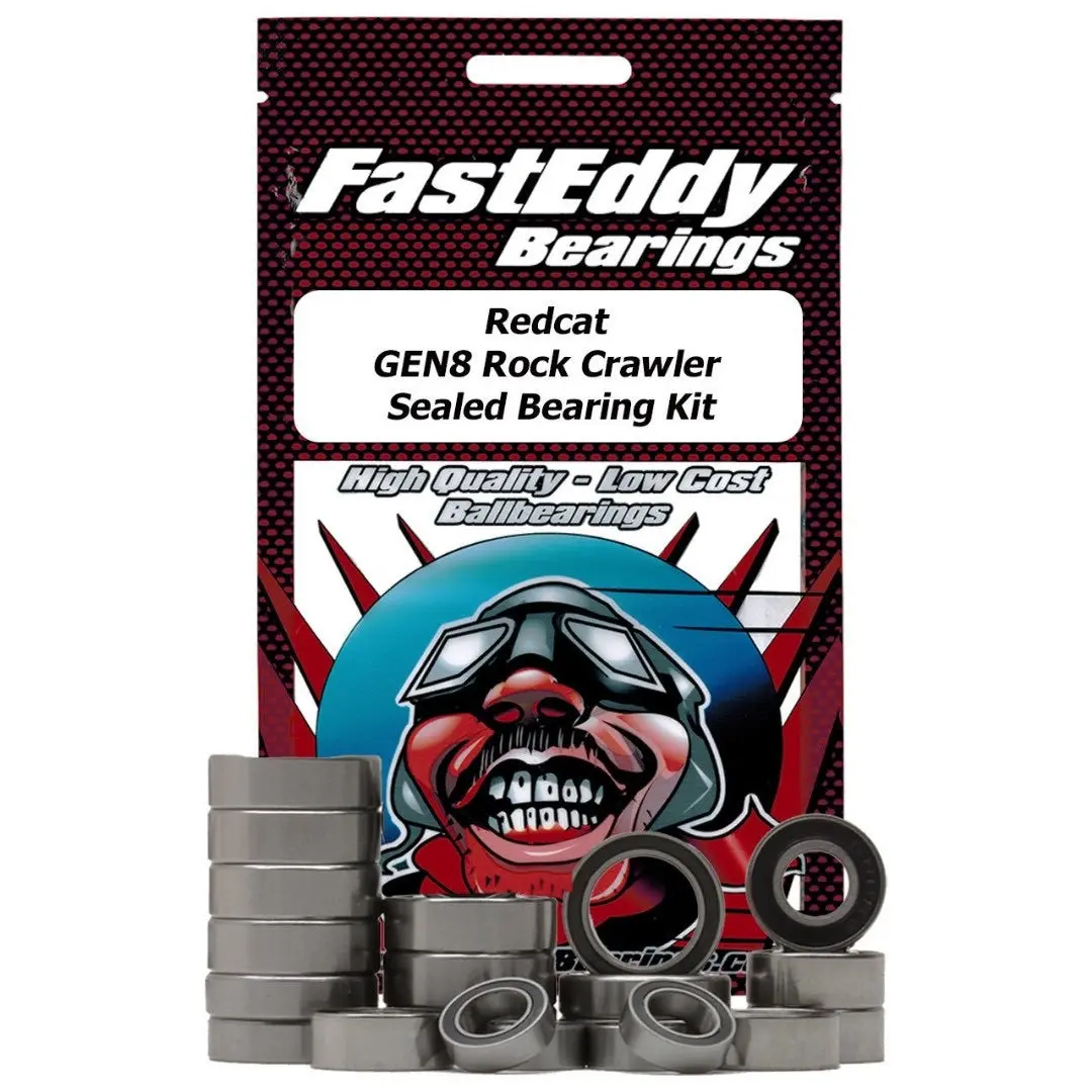 Fast Eddy Sealed Bearing Kit: Redcat Gen 8 Rock Crawler 1