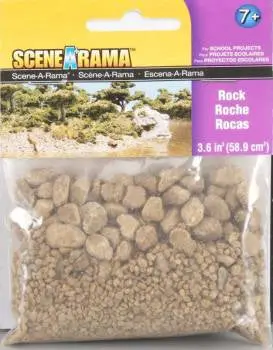 Woodland Scene-A-Rama: Rocks Bag (2Oz) 1