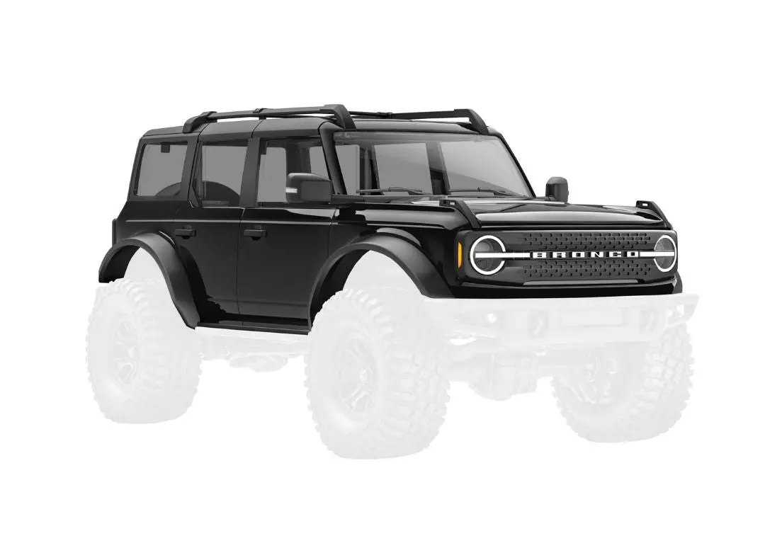 Traxxas 2021 Bronco Complete Body (Black): Trx-4M 1