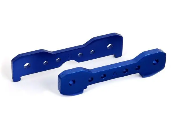 Traxxas Front Tie Bars 6061-T6 Aluminum (Blue) 1