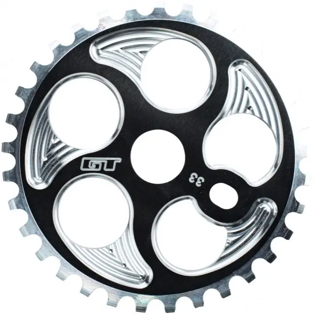 Gt Overdrive Cnc Sprocket 33T (Black) 1