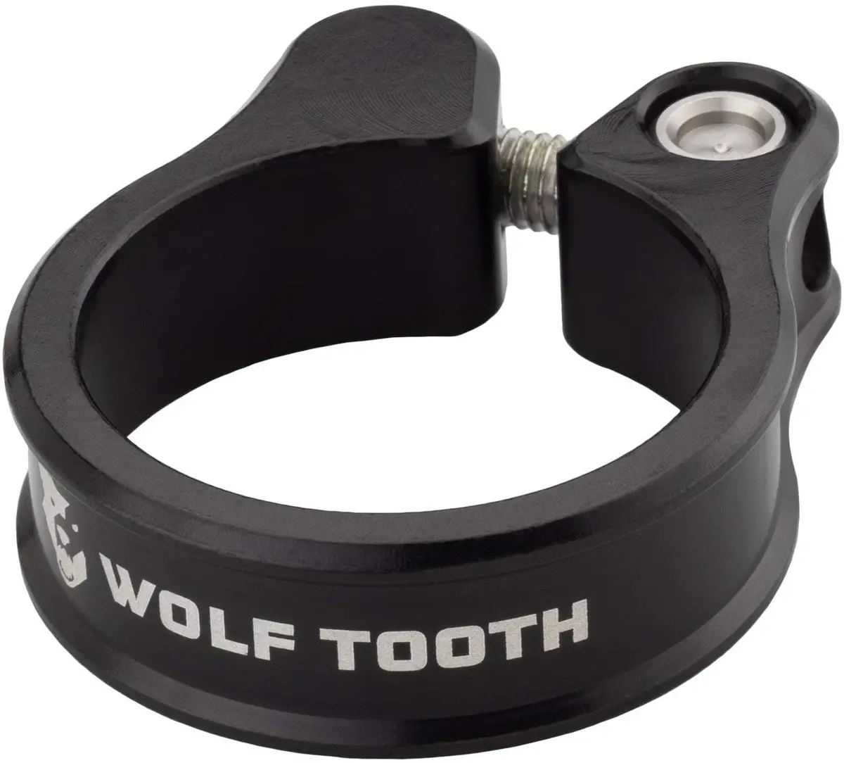 Wolf Tooth Seatpost Clamp W/Bolt Closure: 36.4Mm (Black) 1