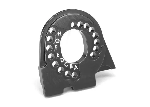 Traxxas Aluminium Motor Mount Plate 6061-T6: Trx-4 (Grey) 1