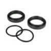 Tekno Aluminum Shock Adjustment Nuts: Gun Metal (2Pcs) 1