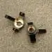 Strc Cnc Brass Front Steering Knuckles: Scx10 Ii 1