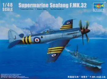 Trumpeter 1/48 Supermarine Seafang F.Mk.32 Fighter 1