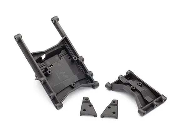 Traxxas Chassis Intermediate Rear Crossmember And Shock Mounts: Trx-6 1