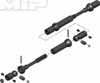 Mip X-Duty Centre Drive Kit: 120Mm To 145Mm W/5Mm Hubs 1