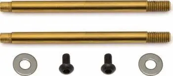 Team Associated Tini Coated V2 Shock Shafts: 3X23mm 1