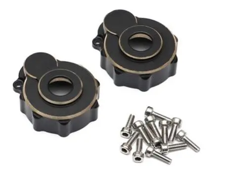 Hobby Details Brass Outer Portal Housing Set: Trx-4 (Black) 1