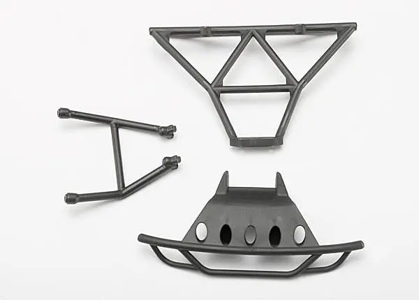 Traxxas Front And Rear Bumpers: 1/16 Slash 1