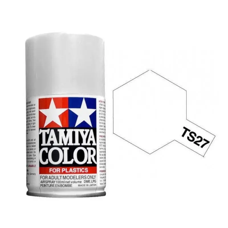 Tamiya Ts-27 (Matte White) 1