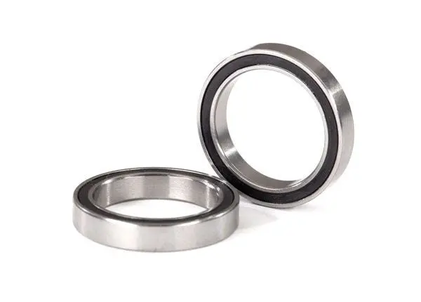 Traxxas Rubber Sealed Bearings: 17X23x4mm (Black) 1