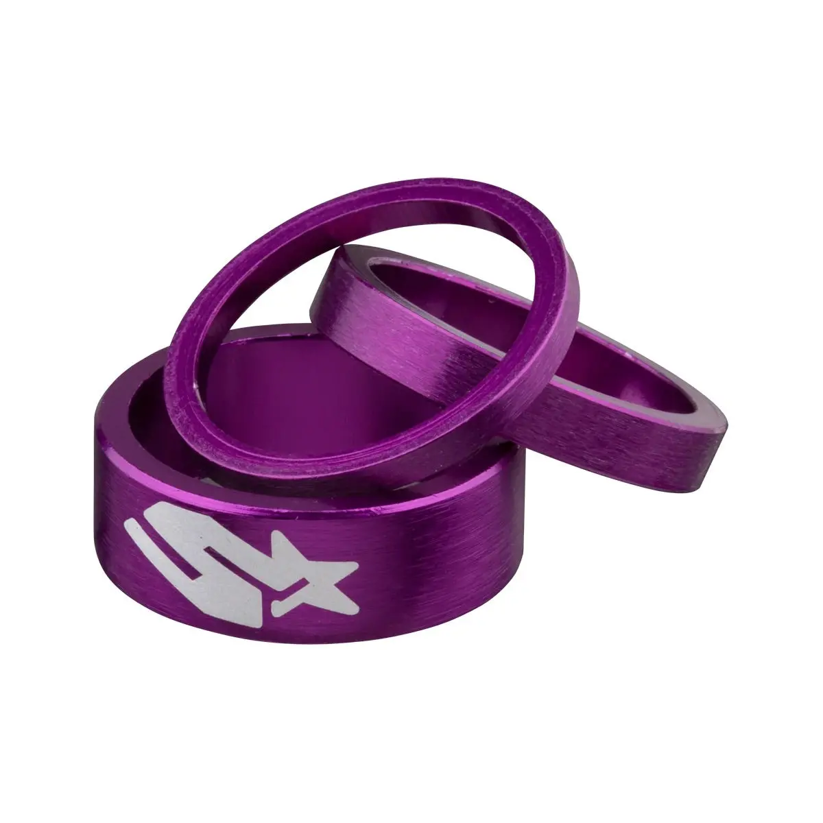 Spank Headset Spacer Kit 3/6/12Mm Purple 1