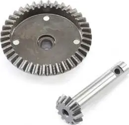 Losi Front And Rear Ring And Pinion Gear Set: Super Baja Rey (38/12T) 1