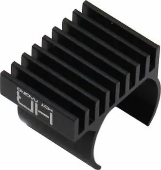 Hot Racing Nine Fin Motor Heat Sink: Scx24 (Black) 1