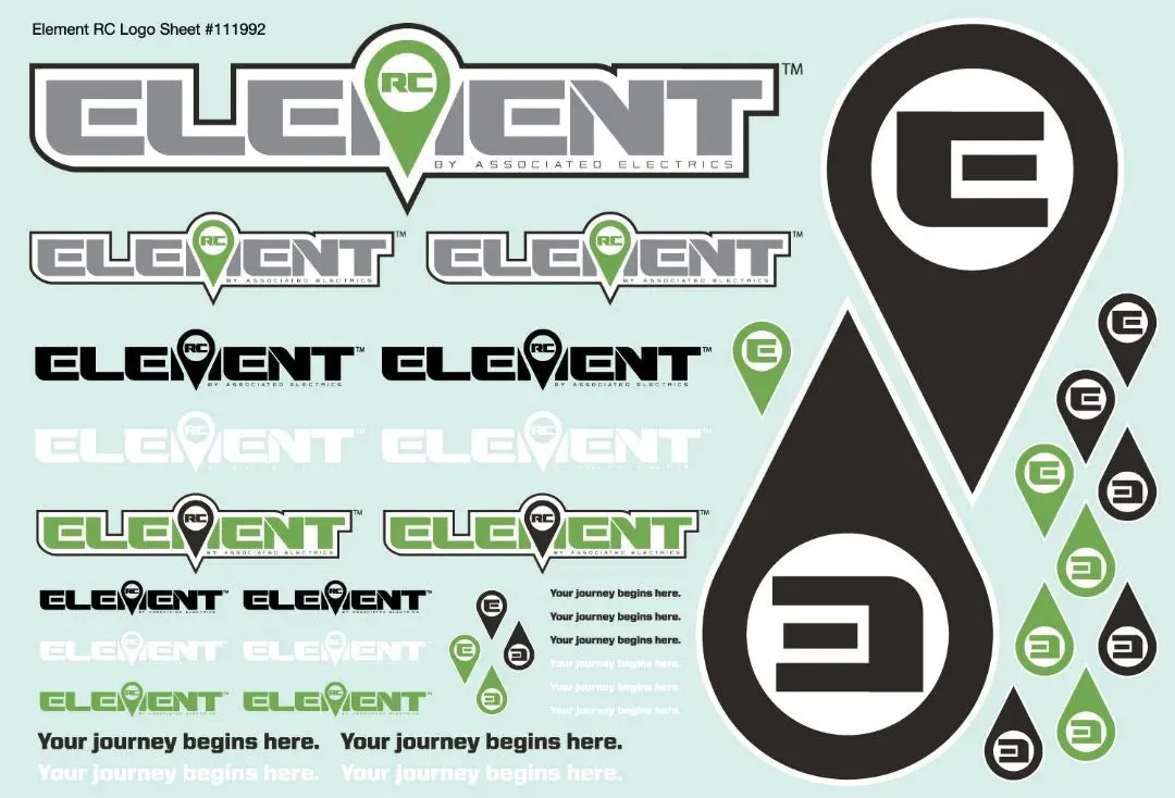 Element Rc Element Decal Sheet 1