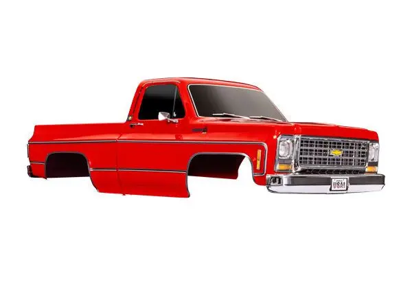 Traxxas Complete Body: K10 Cheyenne (Red) 1