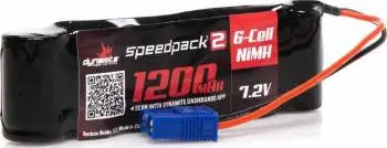 Dynamite Speedpack 7.2V 1200Mah 6-Cell Nimh Battery: Ec3 1
