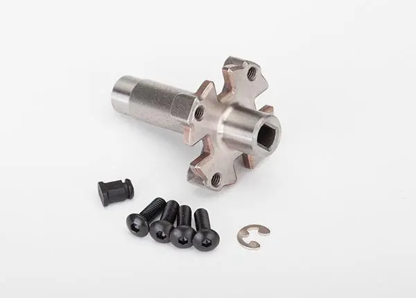 Traxxas Differential Spool And Plug/ E-Clip: Trx-4 1